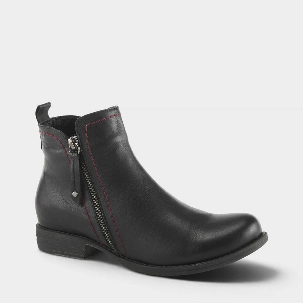 NEW SPRING STEP SHOES women's oziel boots in black